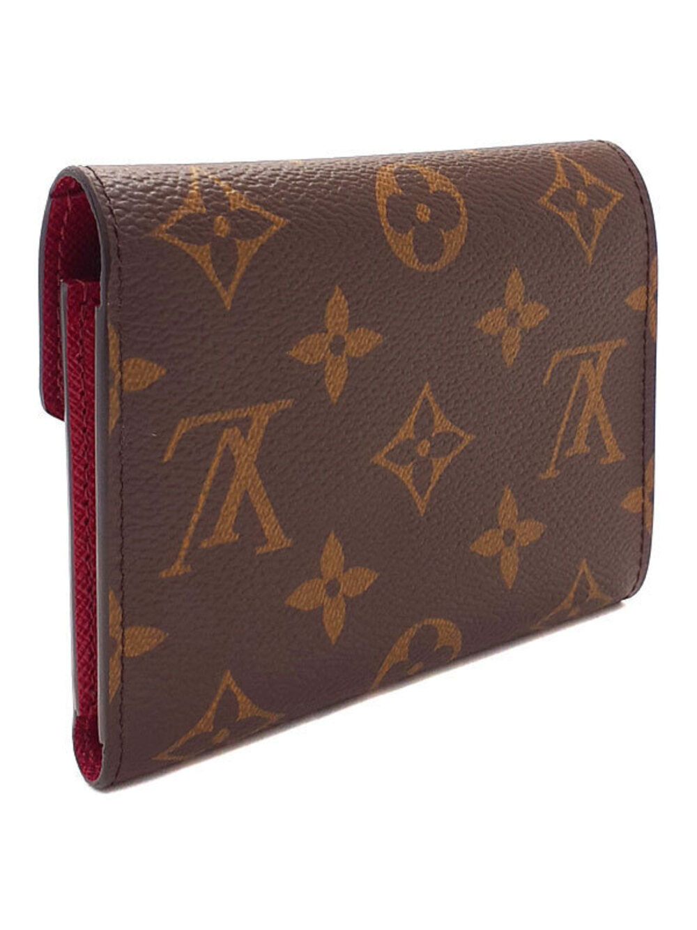 Louis Vuitton Portefeuille Monogram Wallet Victorine fold Tri Brown